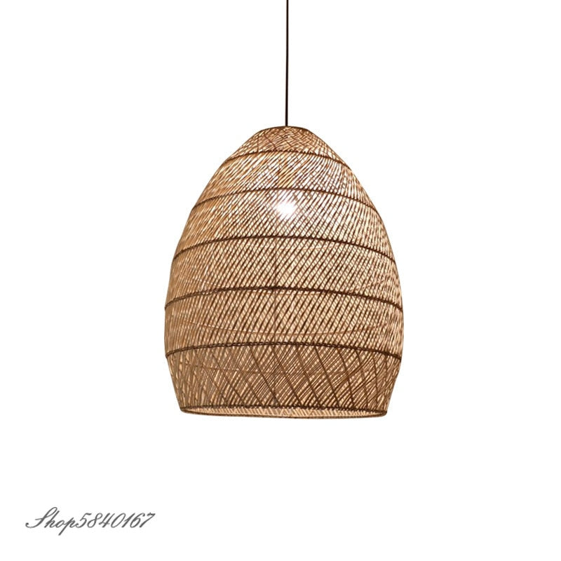 Natural Rattan Lamp Pendant light