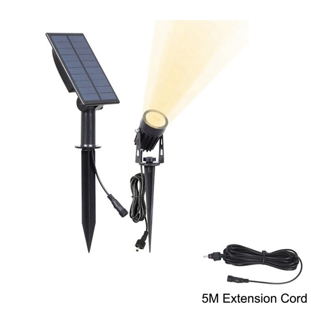 LED Landscape Solar Spotlights Waterproof