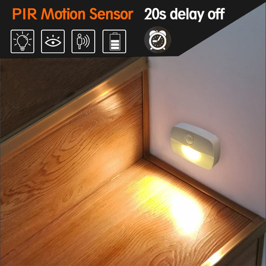 Wireless Night Lamp with Motion Sensor LED