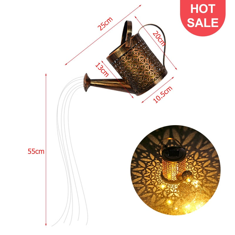 Can Light Solar Lamp LED Shower