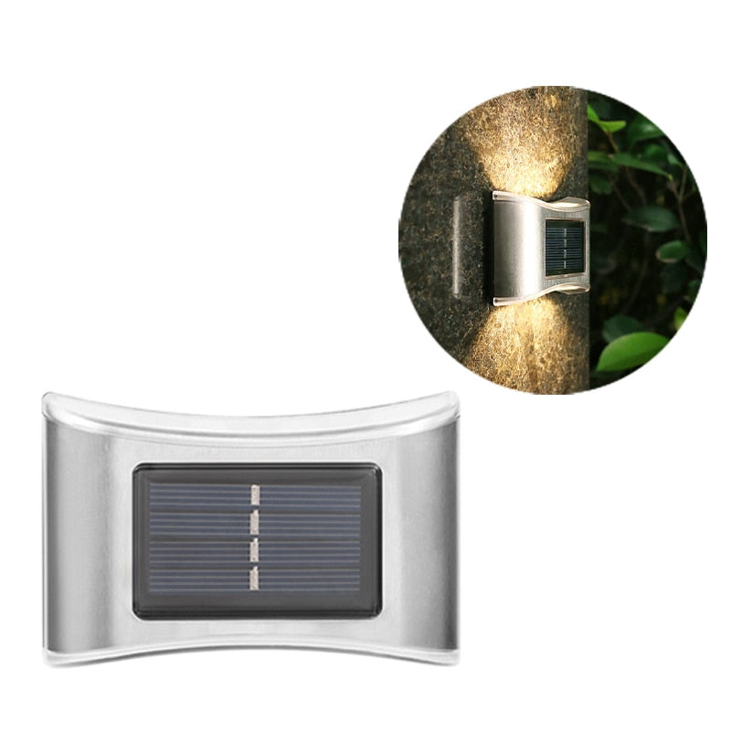 Solar LED Wall Lamp Outdoor Waterproof