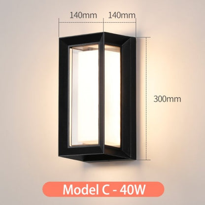 Led outdoor wall lamp led outdoor wall light waterproof