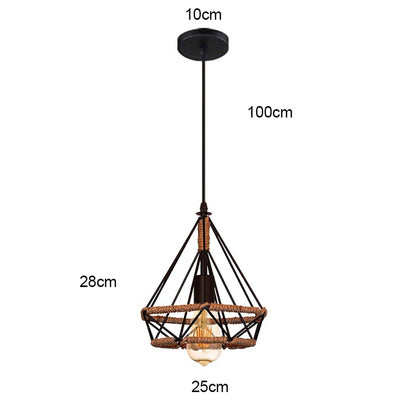 Retro Industrial Pendant Light Nordic