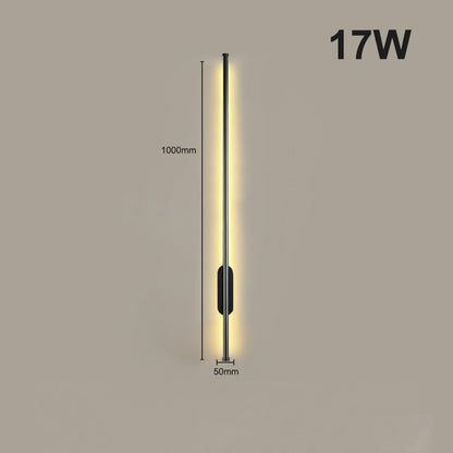 Led Wall Lamp Long Wall Light Decor