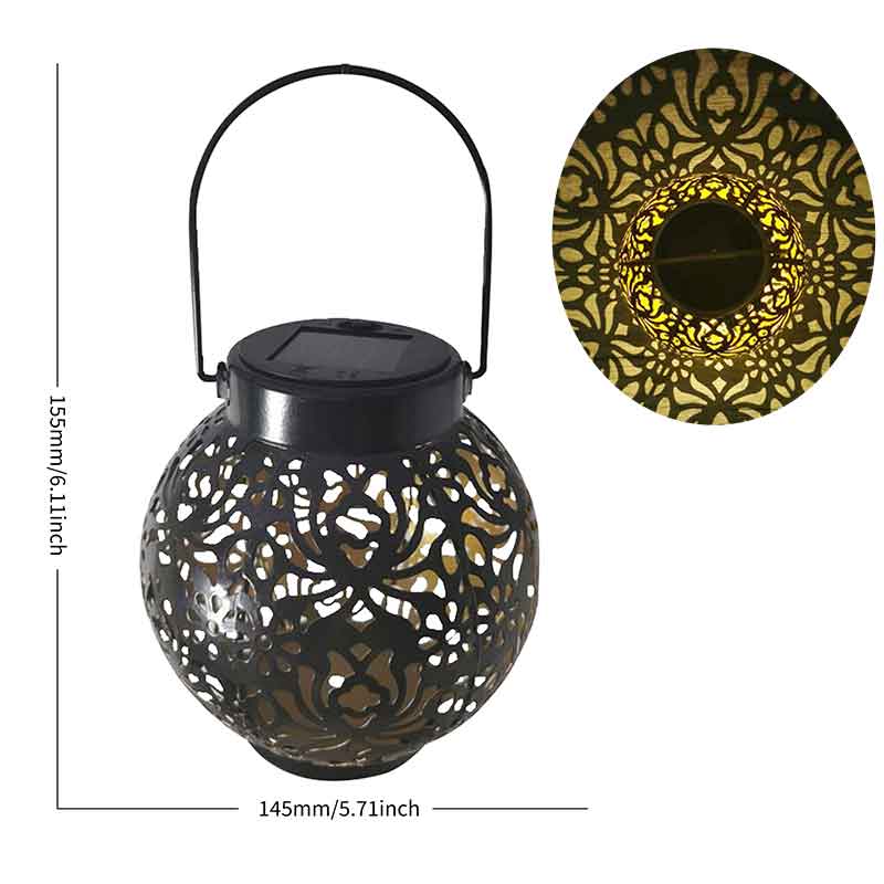 Waterproof Solar Lamp Retro Lantern