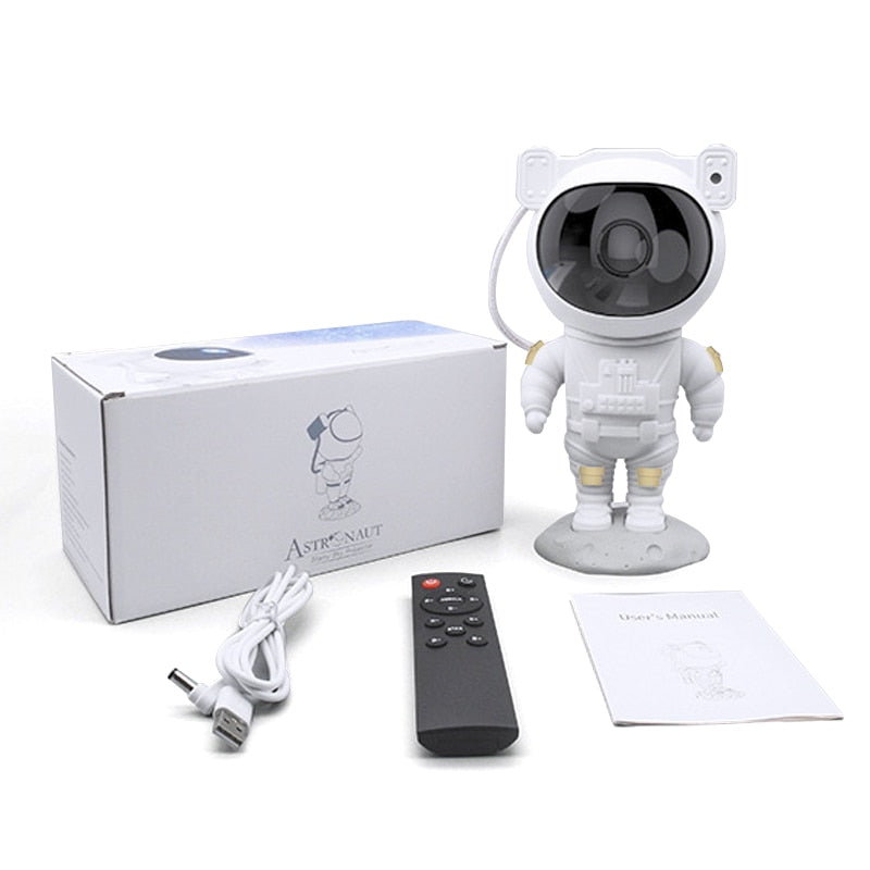 Starry Sky Night Light Astronaut Lamp Home Room