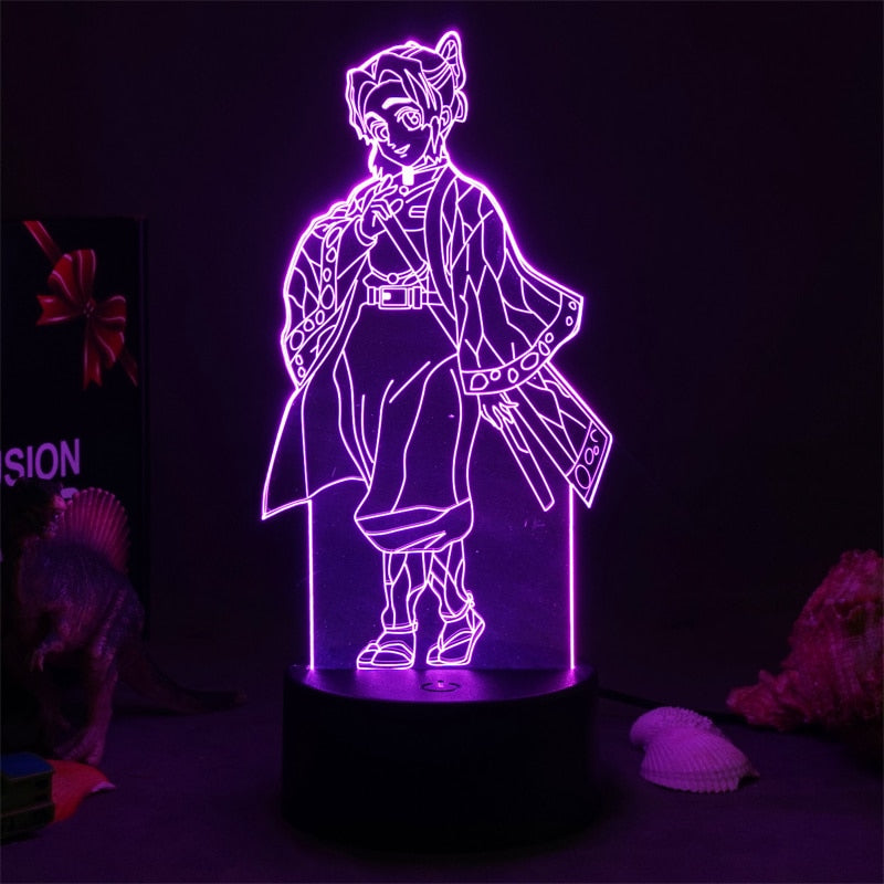 Anime Demon Slayer Acrylic Led