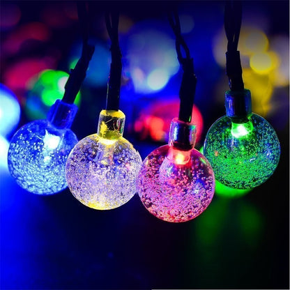 Crystal Ball Solar Lamp Led String