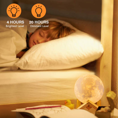 Moon Lamp USB Rechargeable Touch