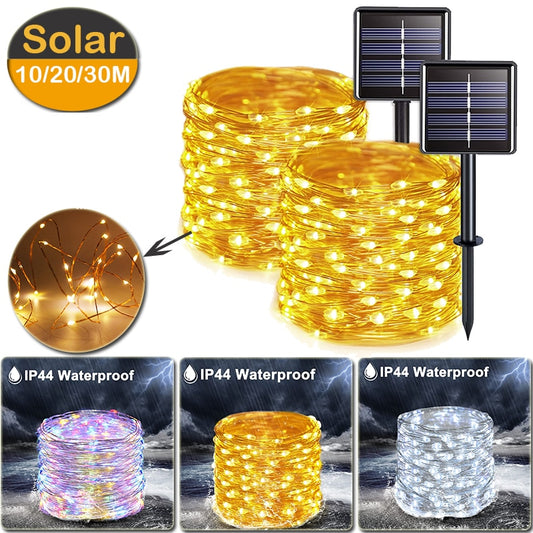 LED Solar Light Outdoor String