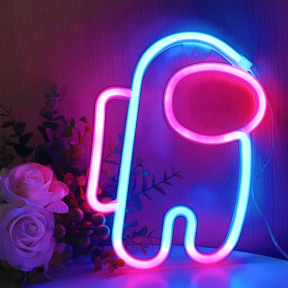 LED Neon Sign Light Lamp Room Decor