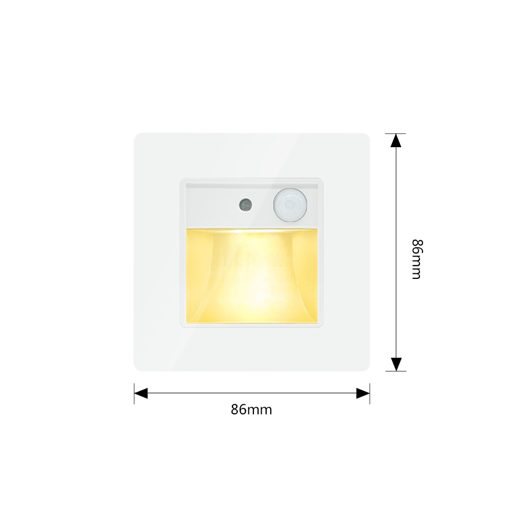 LED Night Lamp Sensor Wall Light