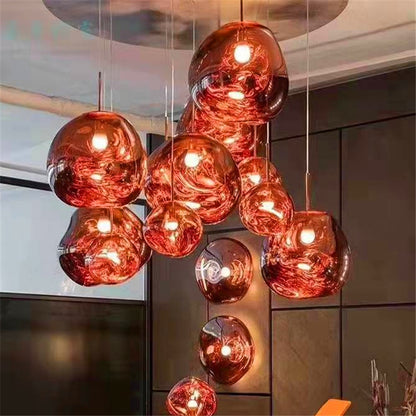 LED Lava Pendant Lights Modern Lamp