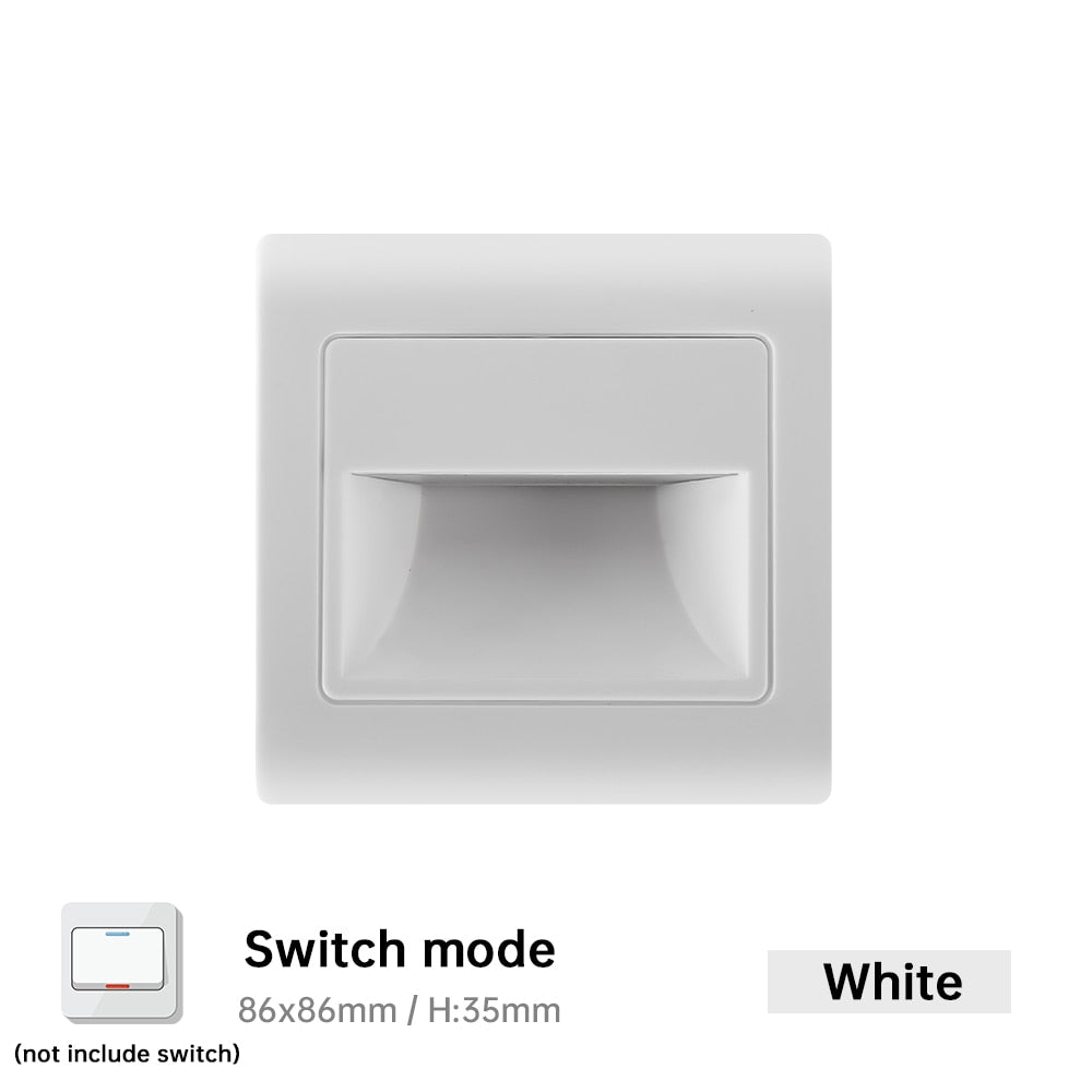 Recessed Wall Light Led Sensor Light