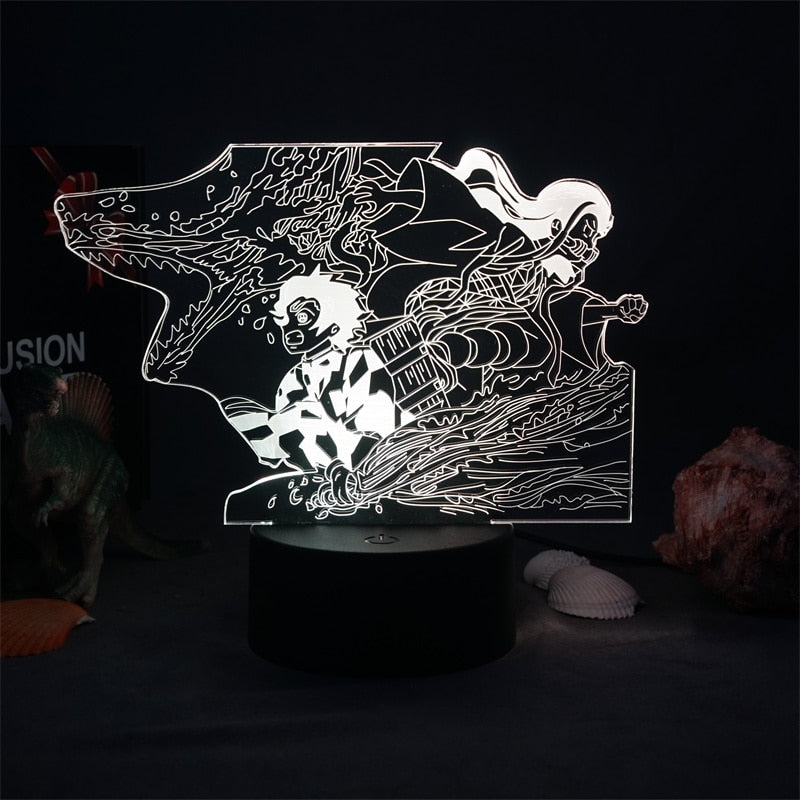 Anime Demon Slayer Acrylic Led