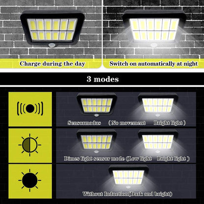 LED Solar Powered Light Outdoors