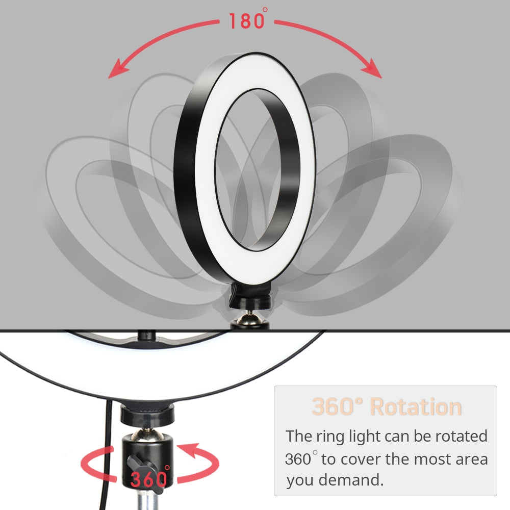 LED Ring Light Photography Light