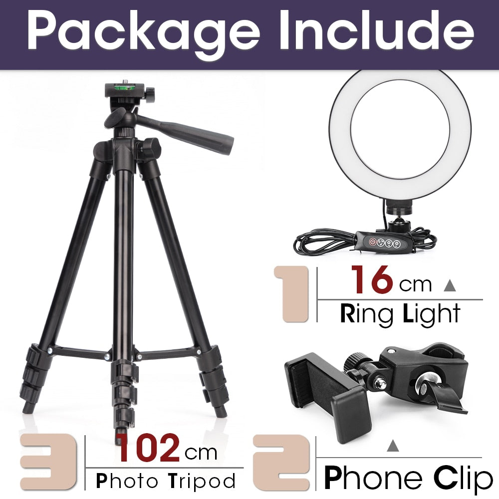 LED Ring Light Photography Light