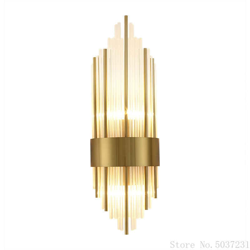 Crystal Wall Lamp Light Luxury Post Modern