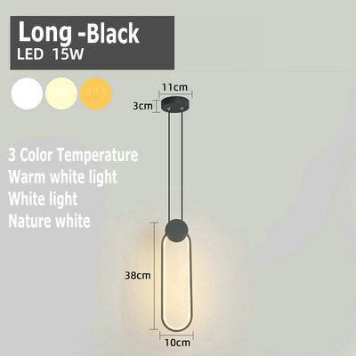 Long Wire Dimmable LED High Ceiling Hanging Light