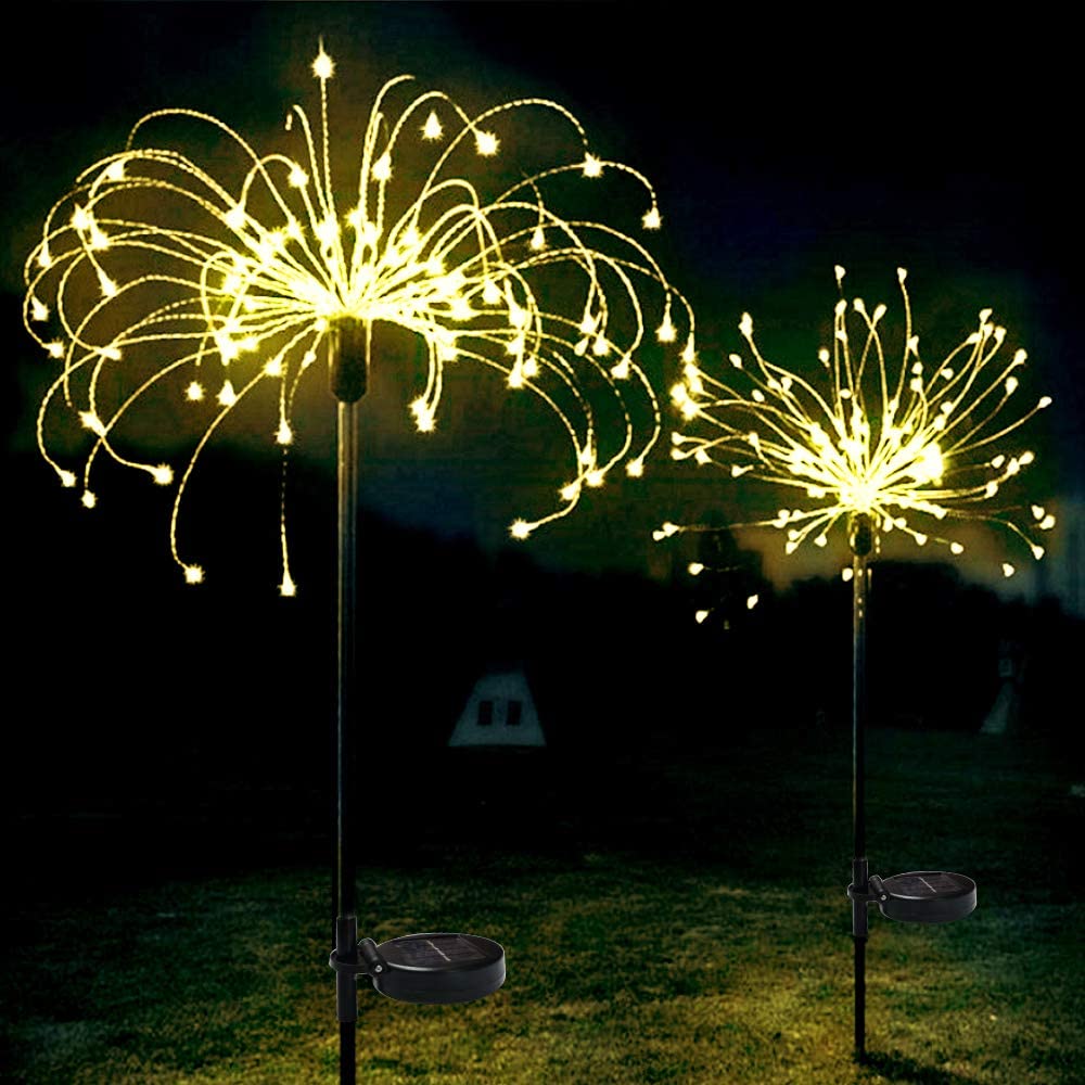 LED Outdoor Firework Lights Solar