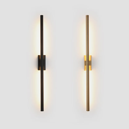 Modern simple linear tube LED wall lamp up down