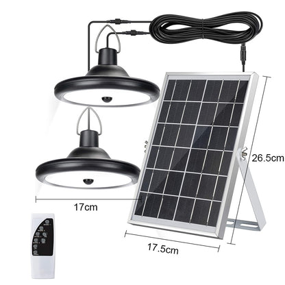 Solar Outdoor Light Double Head