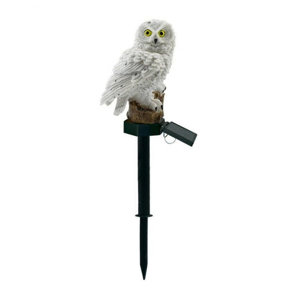 LED Lights Garden Owl Pixie Lawn Lamps