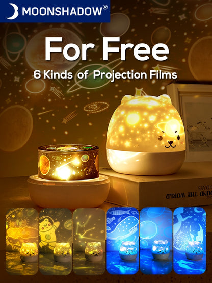 Star Projector Light Colorful Music LED Night Lights For Kids