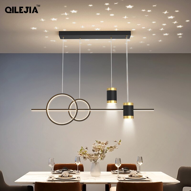 Nordic Starry Light Modern Luxury Dining Room Lamp