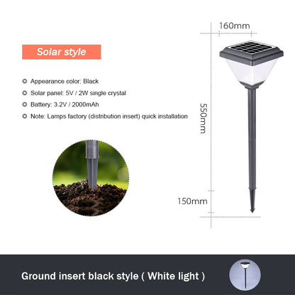 LED Solar Lamp Outdoor waterproof