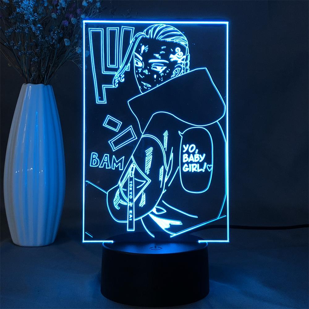 Manga Anime Figure Night Light