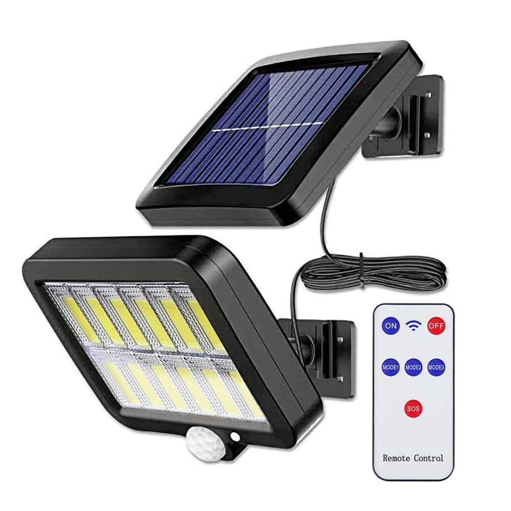 LED Solar Powered Wall Light Outdoor