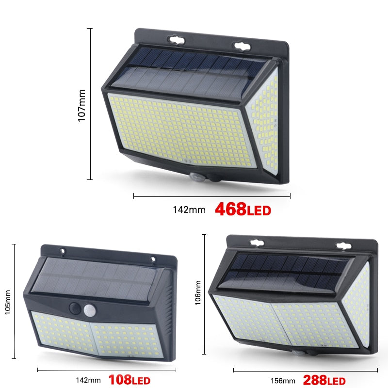 LED Solar Light Human Body Sensor