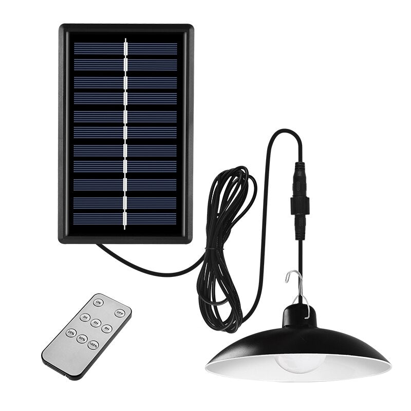 LED Solar Pendant Lights Double