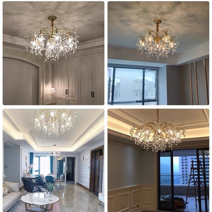 LED Luxury Crystal Chandeliers Lighting