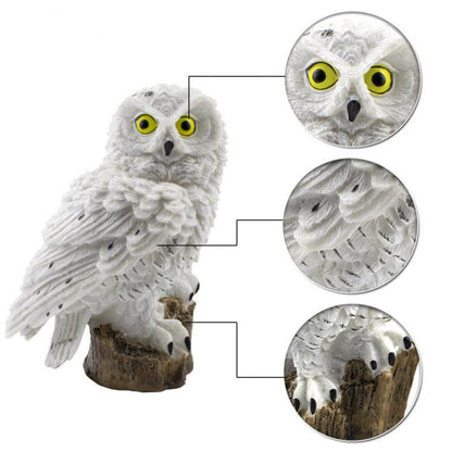 LED Lights Garden Owl Pixie Lawn Lamps