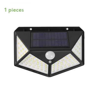 LED Solar Wall Lamp PIR Motion Sensor