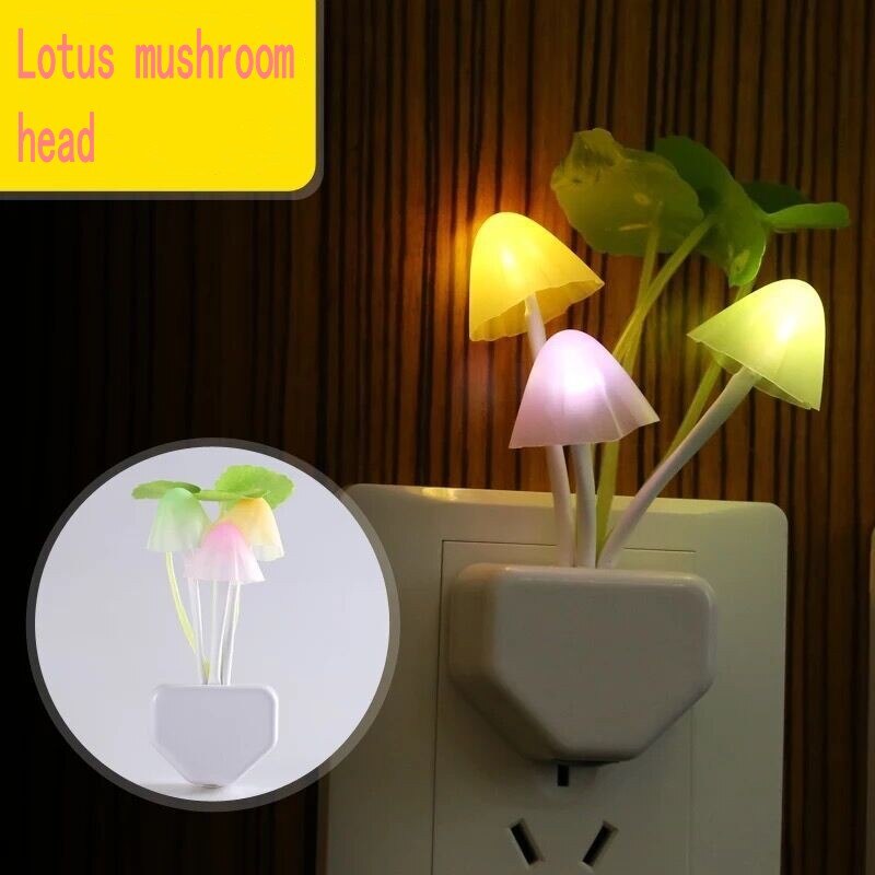 Novelty Night Light Induction Dream Mushroom Lamp