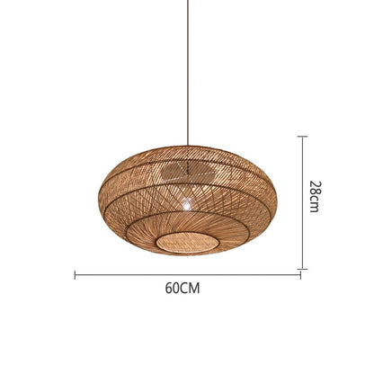 Natural Rattan Lamp Pendant light