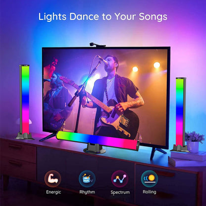 LED Sound Control Pickup Light RGB