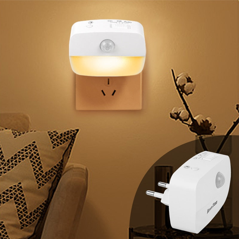 Night Lamp Bedroom Decor Socket