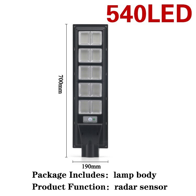 LED Solar Outdoor Power Lamp