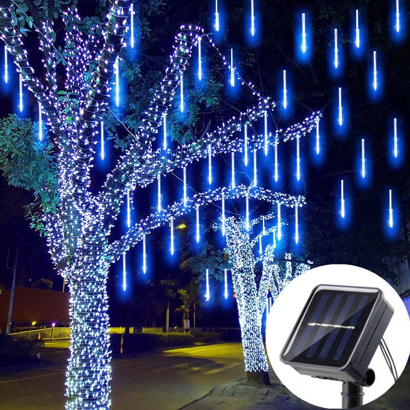 Solar Light Outdoor Led Meteor Shower Rain