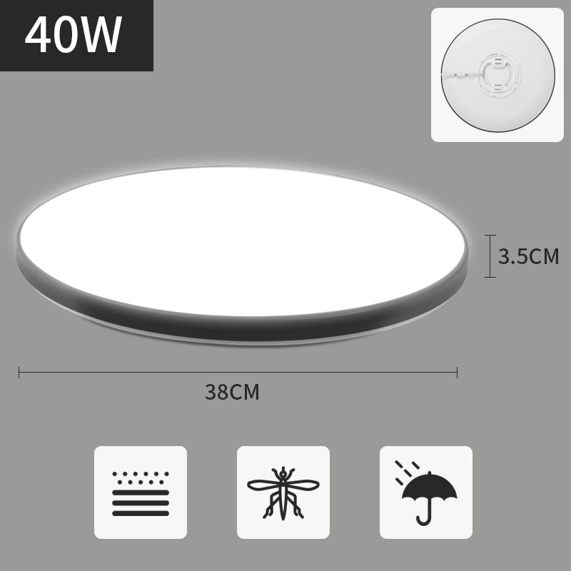 Ultra Thin LED Ceiling Lighting Fixture