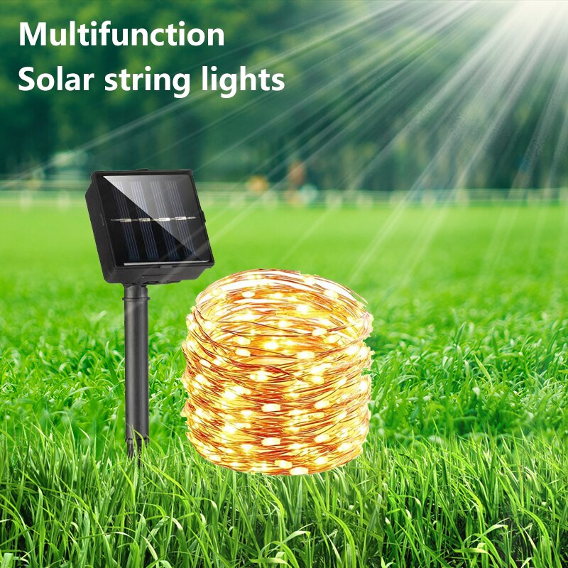 Solar led light outdoor Festoon