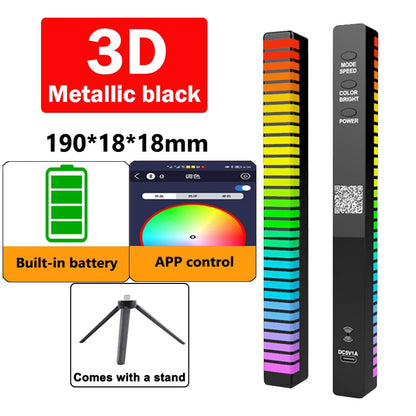 RGB Sound Control LED Light App Control