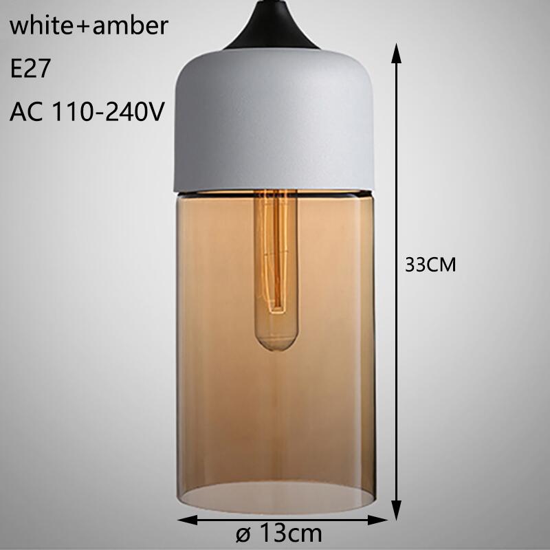 Glass Pendant Lamp Fixtures LED lights