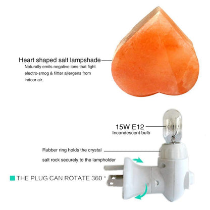 Himalayan Warm white Salt Lamp Natural Crystal