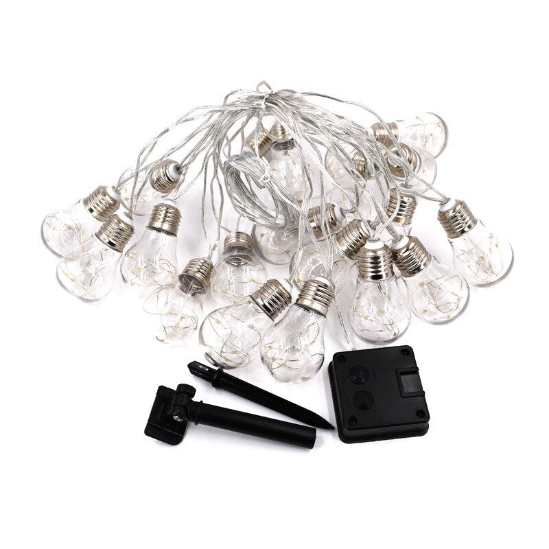 Solar String Light Outdoor Decor